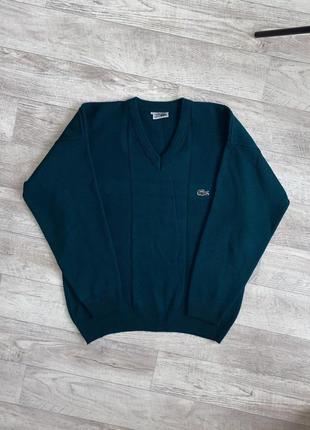 Хлопковый джемпер от lacoste