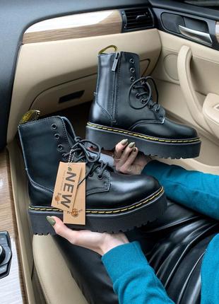 Dr.martens jadon женские кожаные ботинки на платформе /осень/зима/весна😍