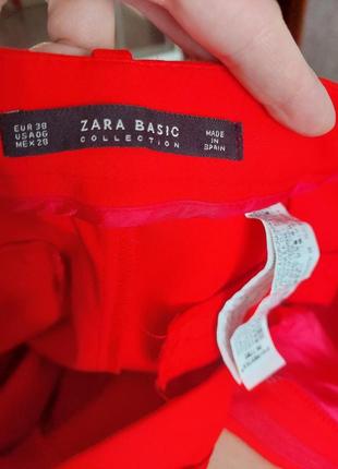 Ідеальні червоні брюки zara4 фото