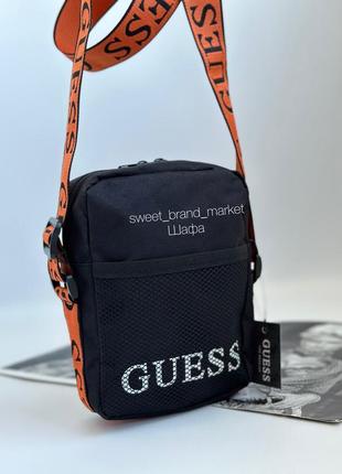 Сумка стразами guess мужская женская2 фото