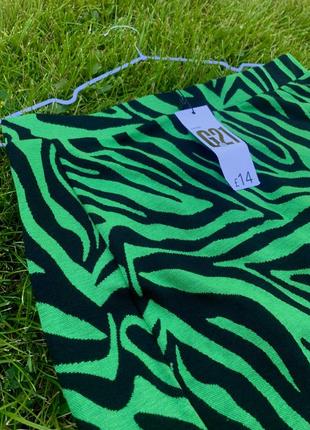 Трикотажная юбка зебра 🔥🌿🌿🌿2 фото