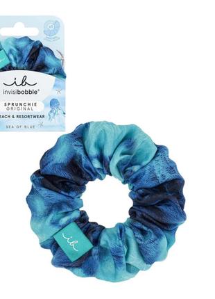 Резинка-браслет для волос invisibobble sprunchie bikini sea of blues2 фото