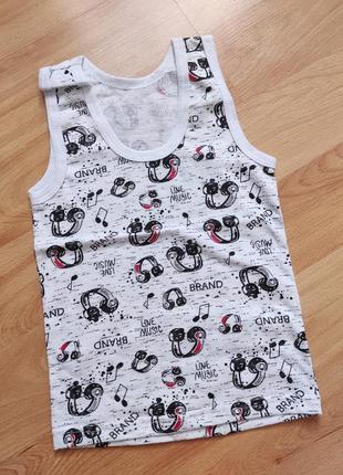 Майки для мальчиков