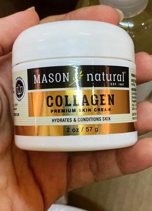 Mason natural collagen premium skin cream 57 г антивіковий крем із колагеном сша