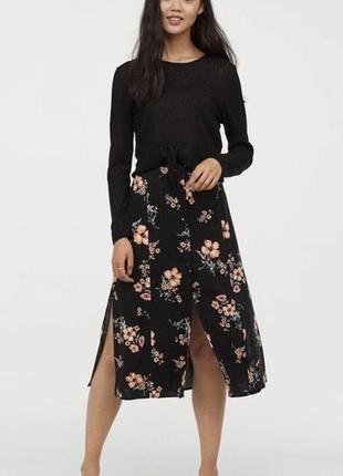 Легкая стильная юбка h&m