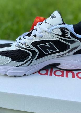 Кроссовки new balance 530 white black