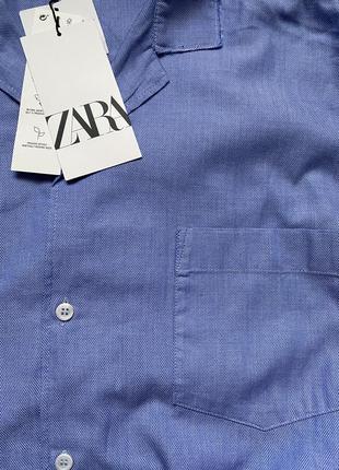 Оверсайз сорочка оксфорд zara, нова колекція, розмір м, l9 фото