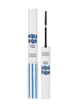 Подкручивающая тушь holika holika holi pop detail cara long & curling mascara