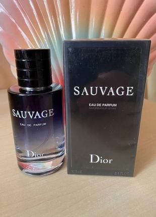 Christian dior eau sauvage 100 мл парфум чоловічий, духи мужские