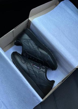 Reebok classic black2 фото