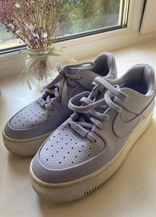 Nike air force 1  af1 lilac1 фото