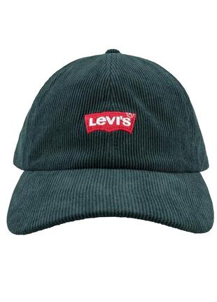 Нова кепка levis бейсболка (левіс corduroy six panel cap) з американцями2 фото