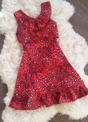 Яркое платье-сарафан с оборками by very (англия) на 14 и 15 лет
