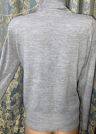 Сірий светр,сіра жіноча водолазка(20)4 фото