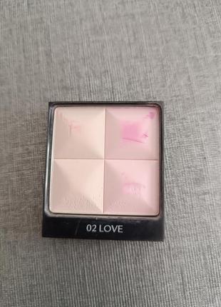 Пудра , рум'яна givenchy prisme blush 02 love