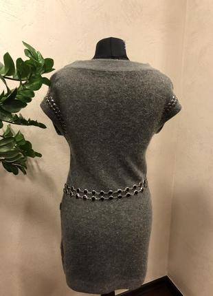 Стильна модна туніка, безрукавка, сукня ангора з-м5 фото