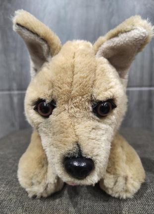 Собачка немецкая овчарка, щенок, песик 28 см7 фото