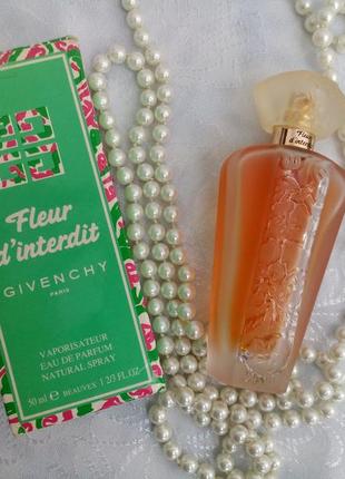 Fleur d' interdit givenchy (живанши флер д интердит): парфум, оригінал цветочный