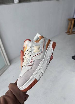 Кроссовки new balance 550 white/orange3 фото