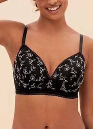 70-e/75-d бюст комфорт без косточек с поролоном m&s