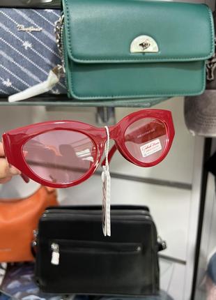Солнцезащитные красные очки женские gabriela marioni