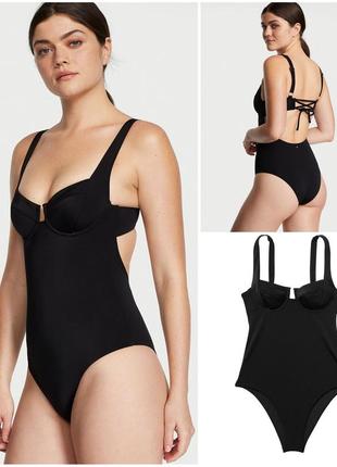 Цельный купальник victoria's secret full-coverage one piece swimsuit1 фото