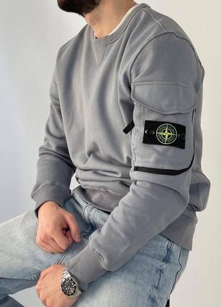 Чоловічий світшот stone island