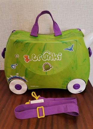 Trunki детский чемодан чемодан детский транки купит в нарядное2 фото