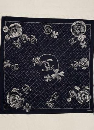 Платок женский шелковый бренд 110/110 см