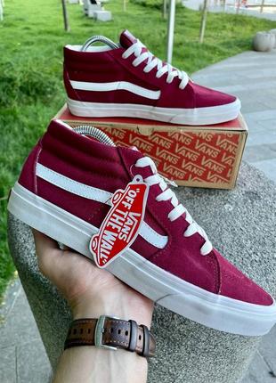 Мужские кеды vans old school mid ||| кеды ванс | мужские кеды ванс ``7 фото