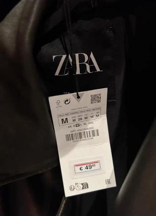 Косуха zara вінтажна косуха zara куртка косуха з потертостями2 фото