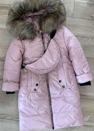 Зимові куртки для дівчаток1 фото