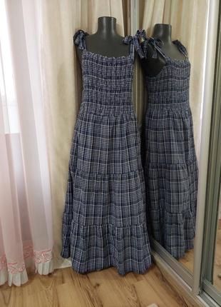 Ярусное котоновое платье 👗