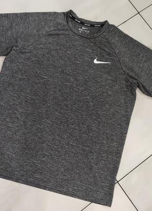 Чоловіча сонцезахисна футболка плавателатна рашгард nike swim s (44-46)