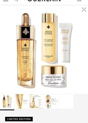 Набор для лица guerlain abeille royale age-defying program set