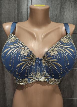 80f формованный бюстгальтер с вышивкой
