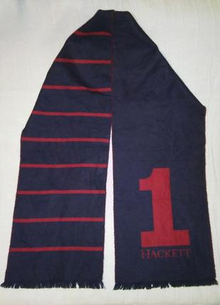 Шарф hackett london number 1 scarf