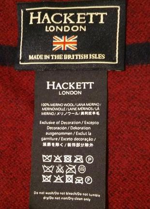 Шарф hackett london number 1 scarf6 фото