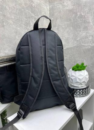 Черный практичный стильный качественный рюкзак унисекс3 фото