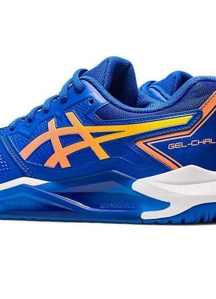 Мужские кроссовки asics gel-challenger 13 all court синий/оранжевый (45) 11 1041a397-960 453 фото