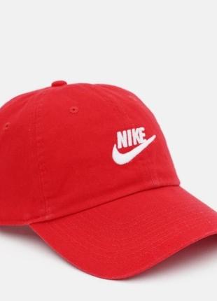 Кепка nike u nsw h86 futura wash cap червоний уні misc 913011-657