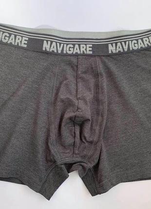 Navigare-573 серые мужские трусы боксеры