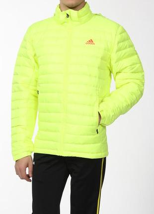 Пуховик adidas basic goose - l/52-54 90% пух