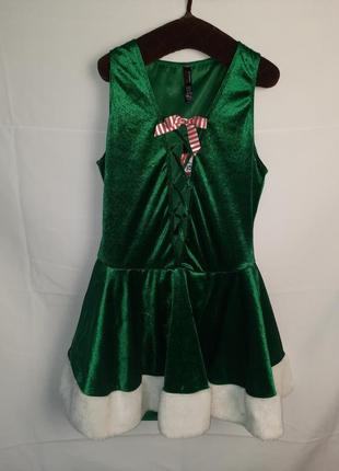 Різдвяна сукня, розмір 48-50 (арт1390)
