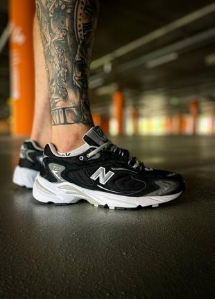 Чоловічі кросівки new balance 725 black white grey