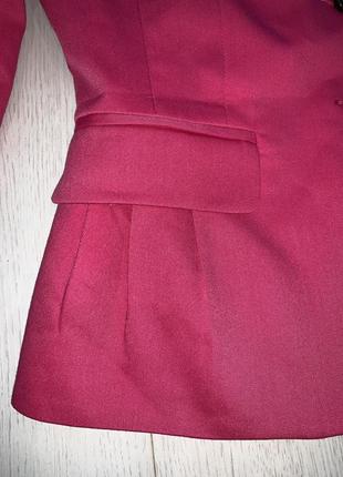 Розовый пиджак новый h&amp;m 4 36 xs-s2 фото