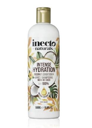 Coconut органічний зволожуючий кондиціонер для волосся inecto англія 500мл