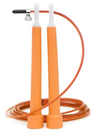 Скакалка швидкісна для кросфіту cornix speed rope basic xr-0166 orange