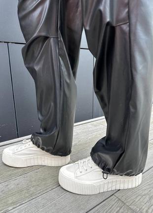 Кожаные брюки, эко кожа2 фото