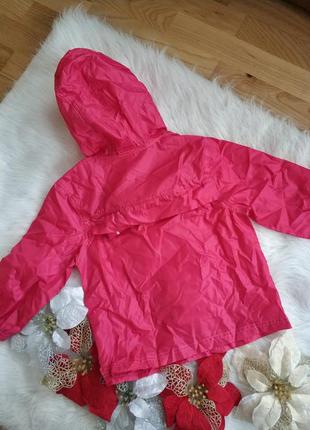 Куртка плащовка дощовик вітровка для дівчинки 3-4 рочки george4 фото